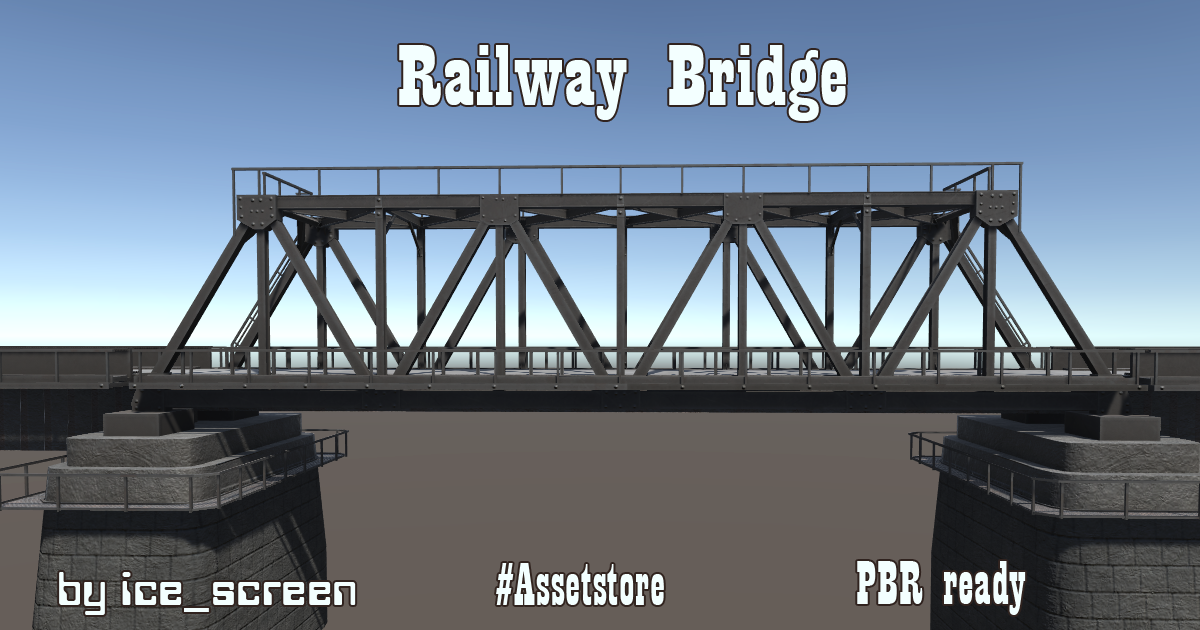 Railway Bridge | 3D Roadways | Unity Asset Store