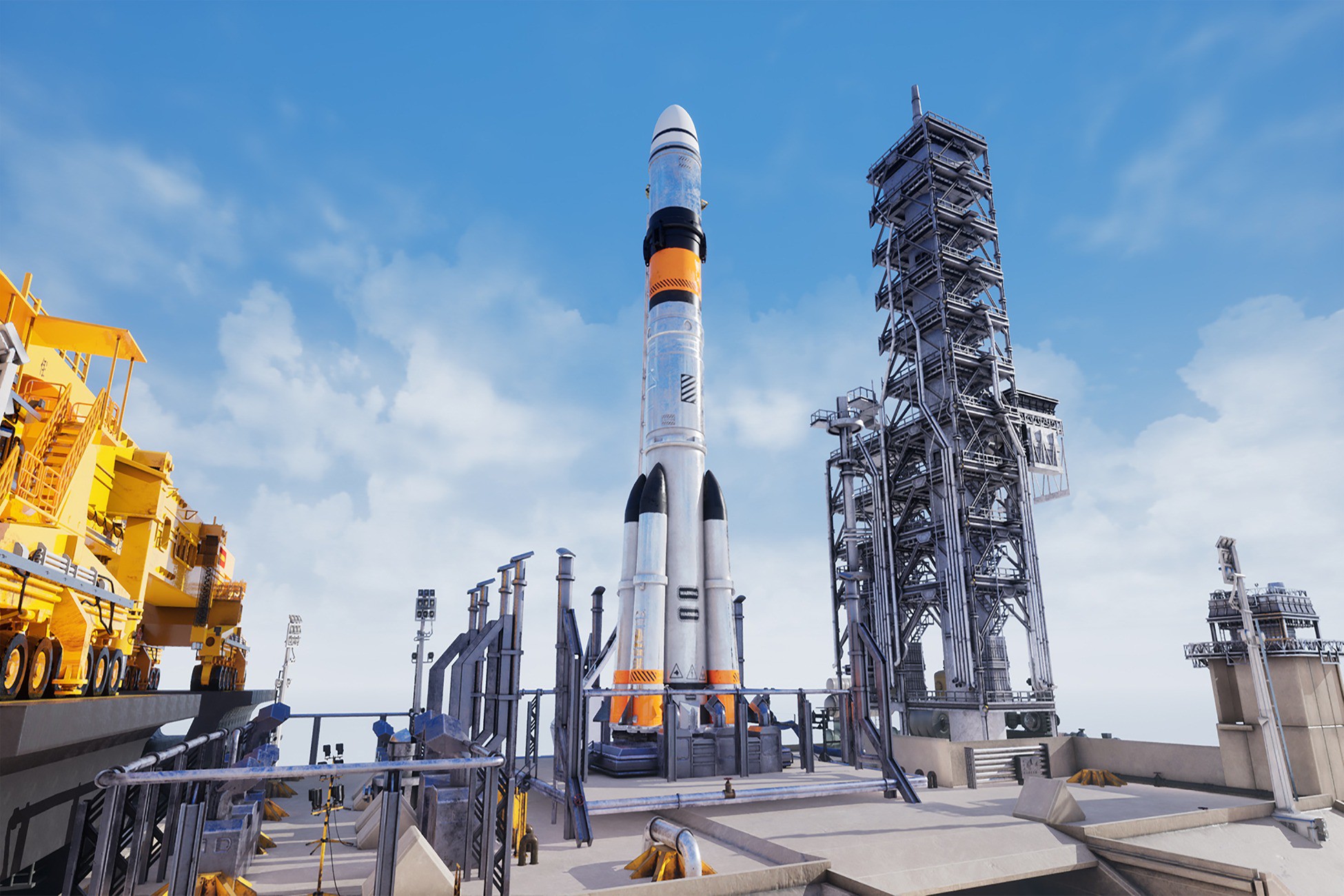 Russian Rocket Launch / Modular Environment | 3D Environments | Unity ...