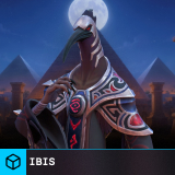 Stylized Egyptian Ibis Mage