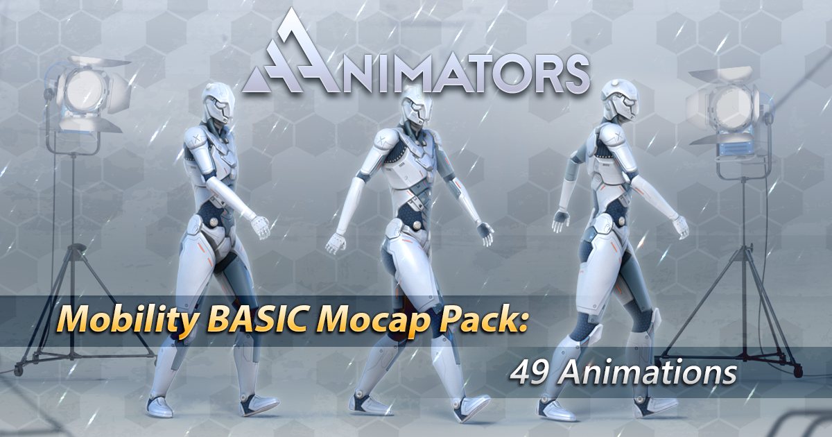 Mobility Basic : Mocap Pack | 3D Animations | Unity Asset Store