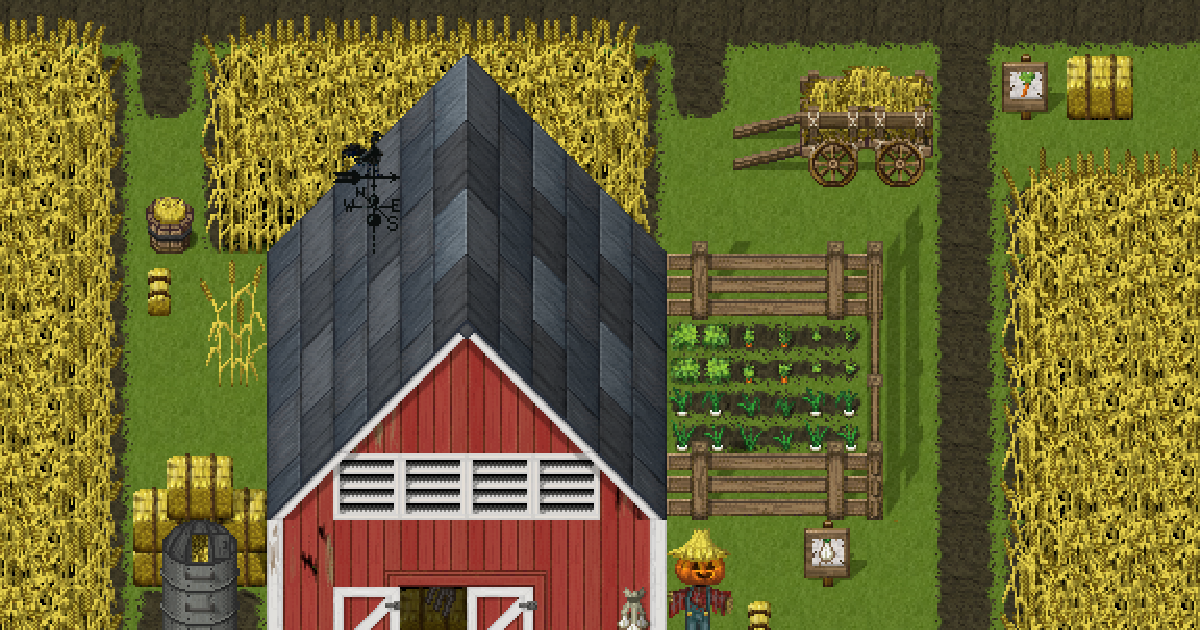 Farm Layout Unity Map Pixel Farm Pack | 2D 环境 | Unity Asset Store