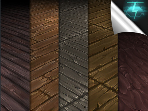 Hand Painted Wood Textures - Vol. 01 | 2D Wood | Unity Asset Store