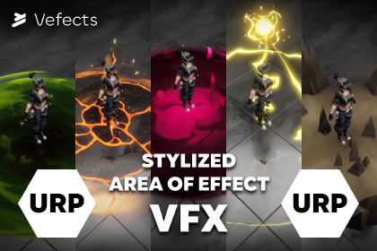 Stylized AoE VFX - URP