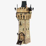 Castle Watch Tower 01 URP HDRP Textures