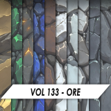 Stylized Textures - Vol 133 - Ore