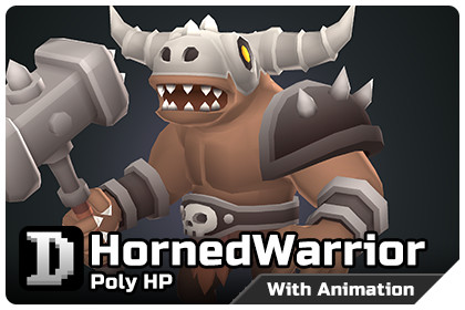 Poly HP - HornedWarrior