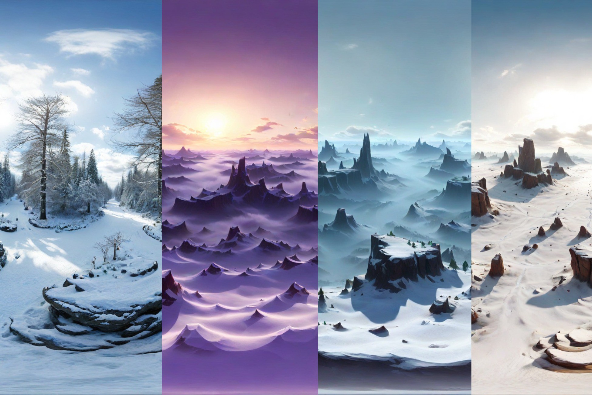 Snow Normal Maps Unity Snow Skyboxes - Cubemap Pack | 2D Sky | Unity Asset Store