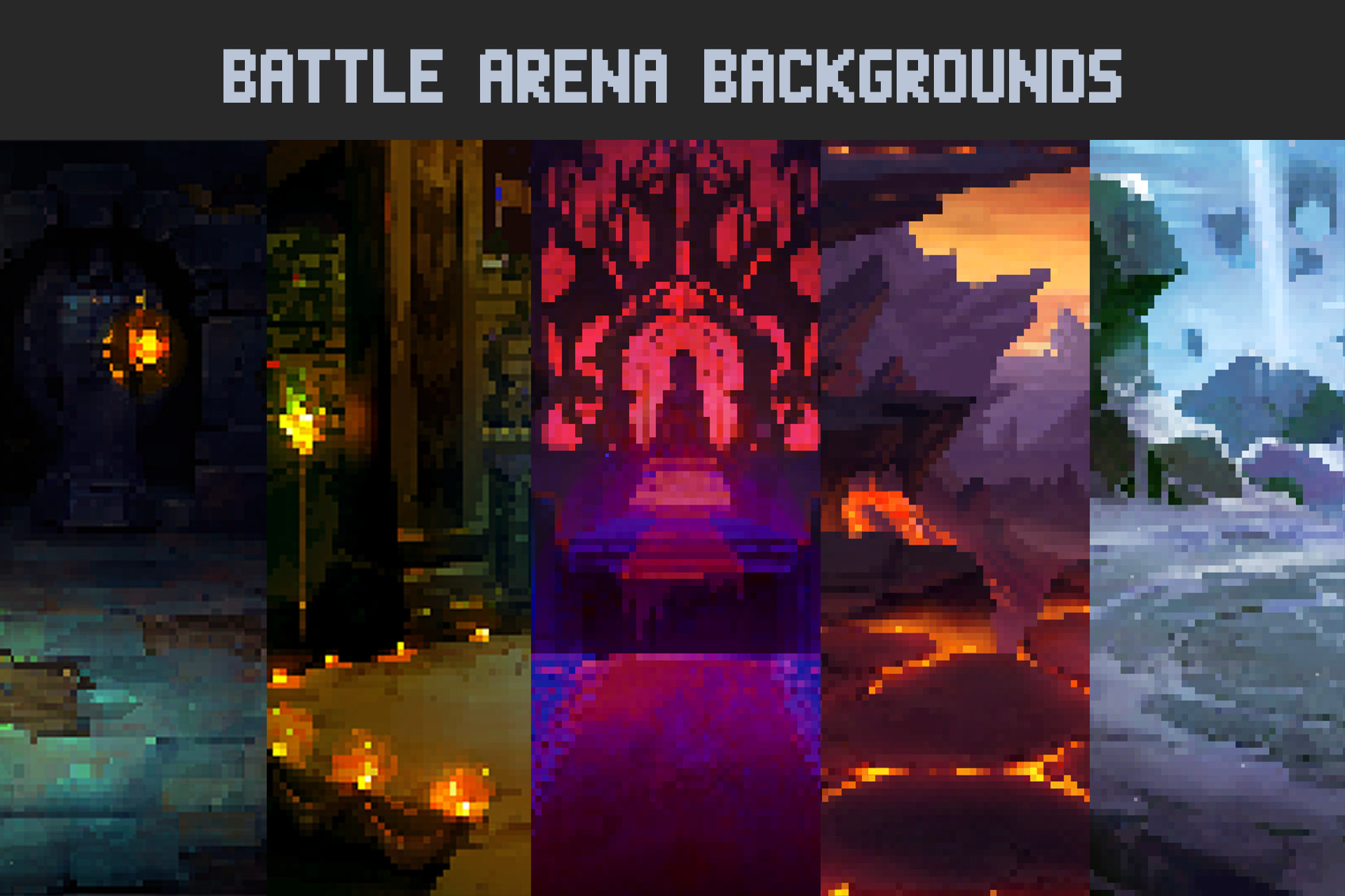 Code Arena Background Battle Arena Backgrounds | 2D Environments | Unity Asset Store