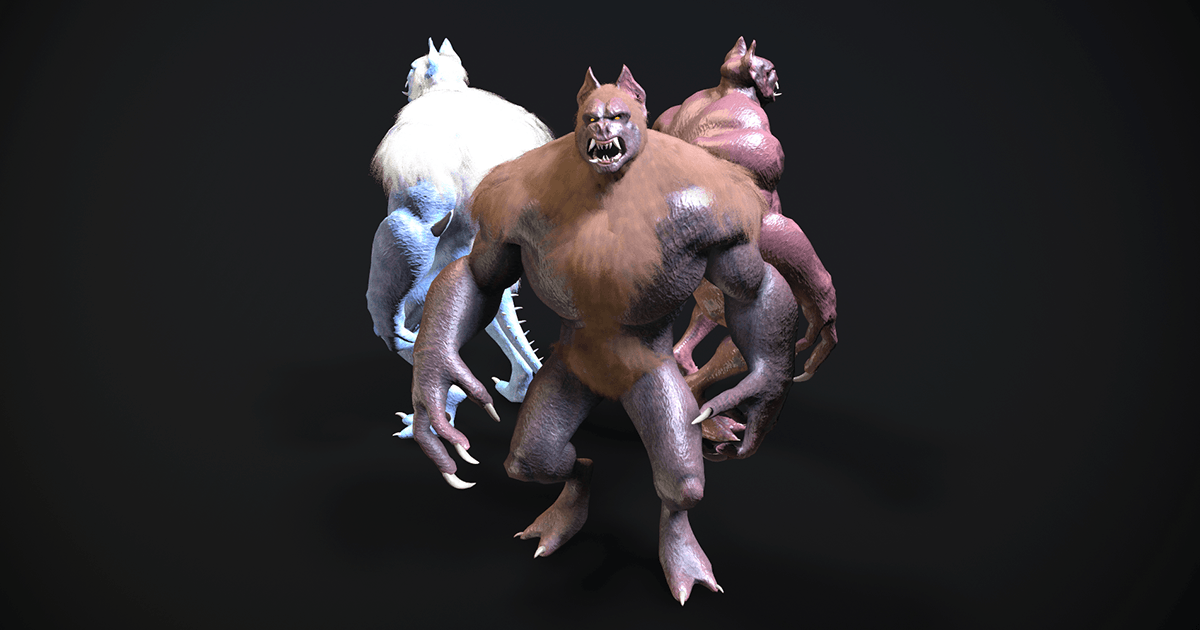 Demon_Vampire | 3D Creatures | Unity Asset Store