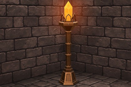 Medieval Torch_Stand_2