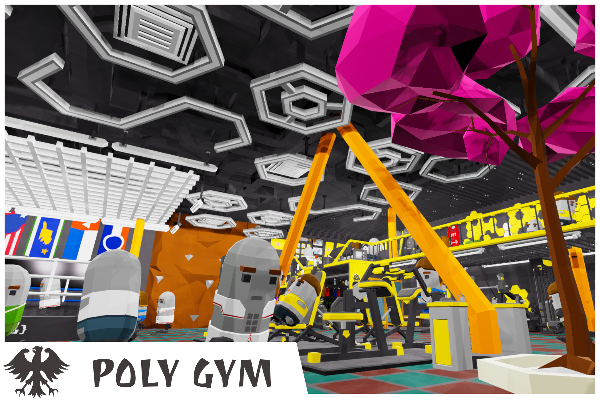 POLY GYM | 3D 소품 | Unity Asset Store