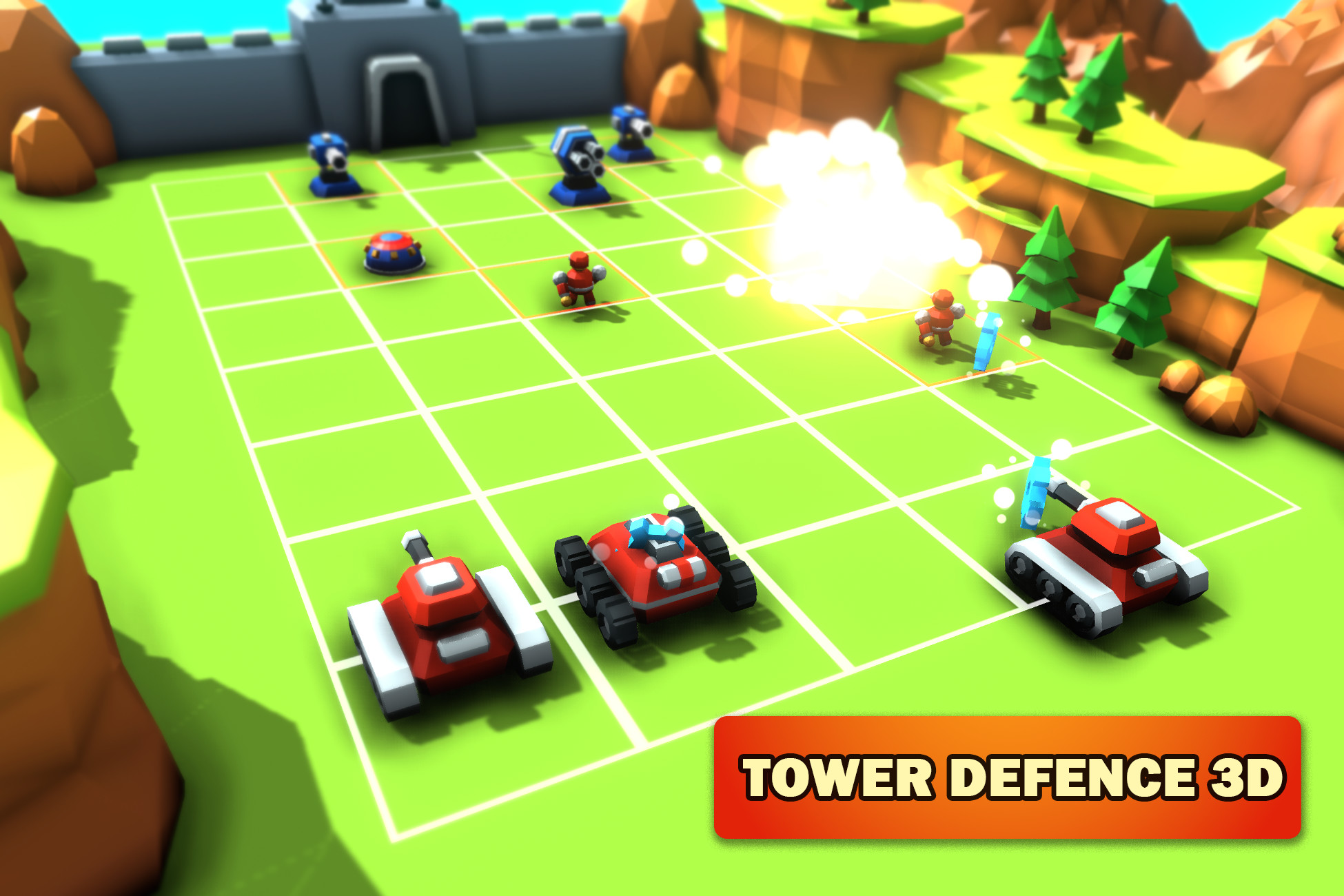 Tower Defence 3D – Game Template by Black Rose Developers