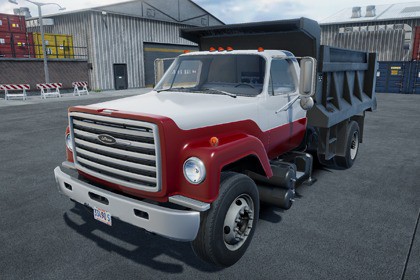 80s generic dump truck