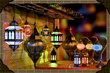 Oriental Lantern + Lighting Pack