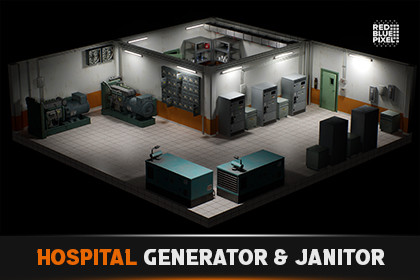Hospital Generator & Utility Room