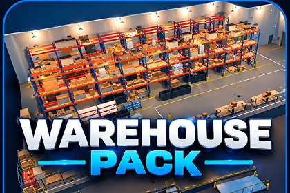 Warehouse Pack (Free) — Low-Poly Warehouse Essentials