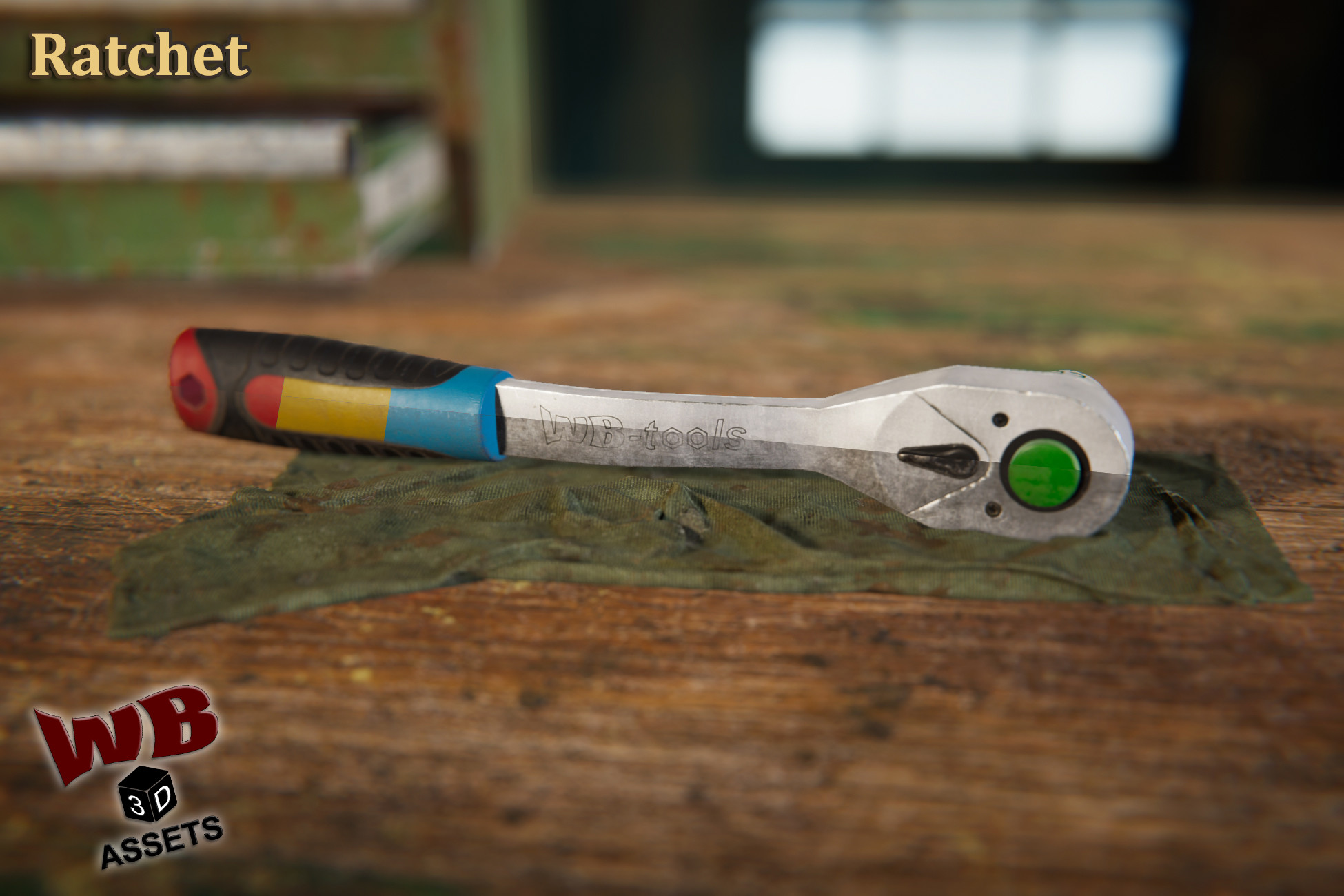 Ratchet | 2 Variants, 3 Colors | 3D Tools | Unity Asset Store