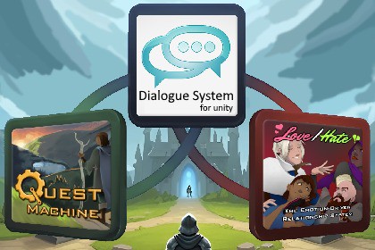 Pixel Crushers Narrative Bundle: Dialogue System, Quest Machine, Love/Hate