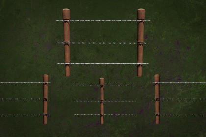 Military FencesWireB Series Metal Fortress Obstacle- N2P