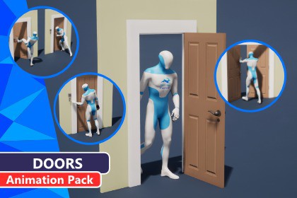 MC Doors - Believable 3D Animations by MoCap Central