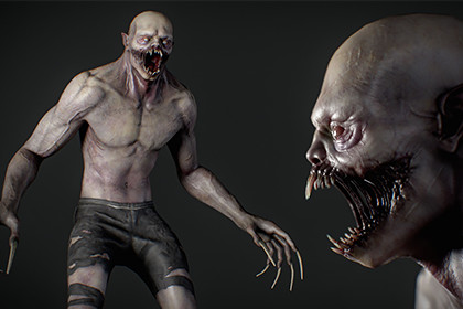 Wendigo Vampire Monster