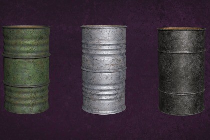 Metal Barrels Series Iron Relics Content G2A OpenLid