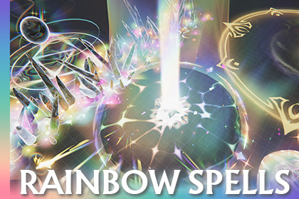 Prismatic & Rainbow Magic Stylized VFX Starter Kit