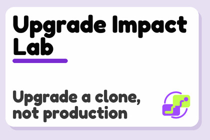 Upgrade Impact Lab