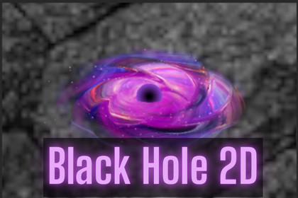 Black Hole 2D Shader(Built in)