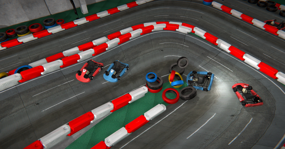 Unity Racing Pit Display Karting race - environments and props | 3D Environments | Unity Asset Store