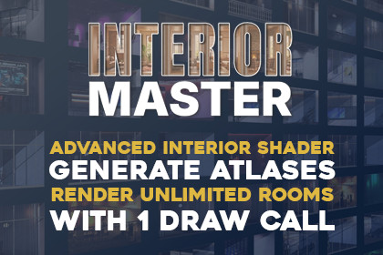 Interior Master - Atlas/Shader-Parallax Solution - for Unity6/URP