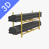 Pipes Storage Rack