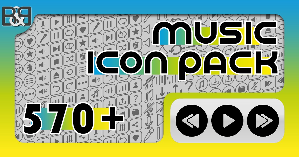 Unity Sound Icon Music Player Icons - UI buttons and Icons For Music Apps and Games | 2D ...