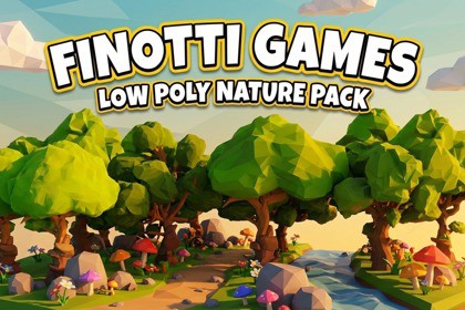 LowPoly Trees Game-Ready Free-Asset