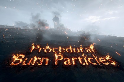 Procedural Burn Particles
