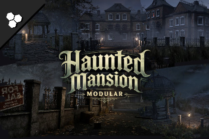 Modular Haunted Mansion (Haunted Mansion, Haunted House, Modular House, Mansion)