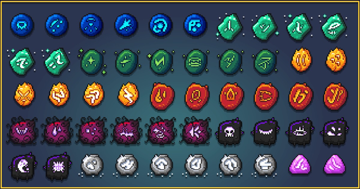 MAGIC RUNES ICONSET PACK | 2D | Unity Asset Store