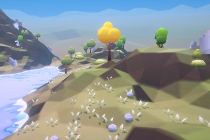 3D Stylized Low Poly Nature Pack – Trees, Rocks, Grass & Environment (URP)