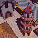 Medieval Harbour Modular Environment
