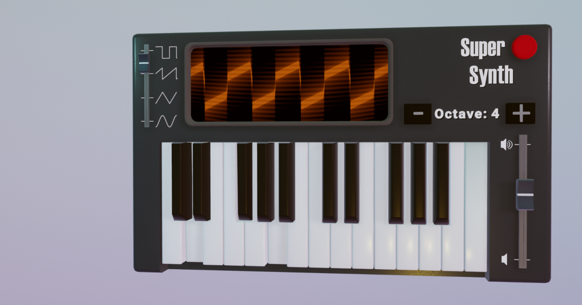 SuperSynth Audio Synthesizer Audio Unity Asset Store
