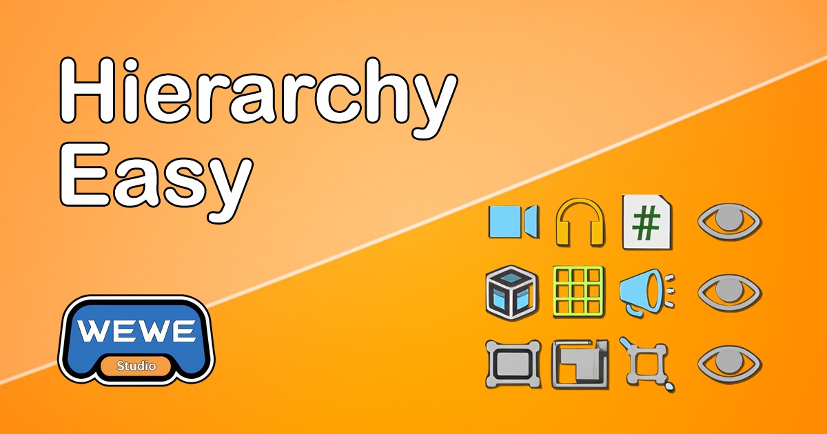 Unity Hiearchy Hierarchy Easy | 유틸리티 도구 | Unity Asset Store