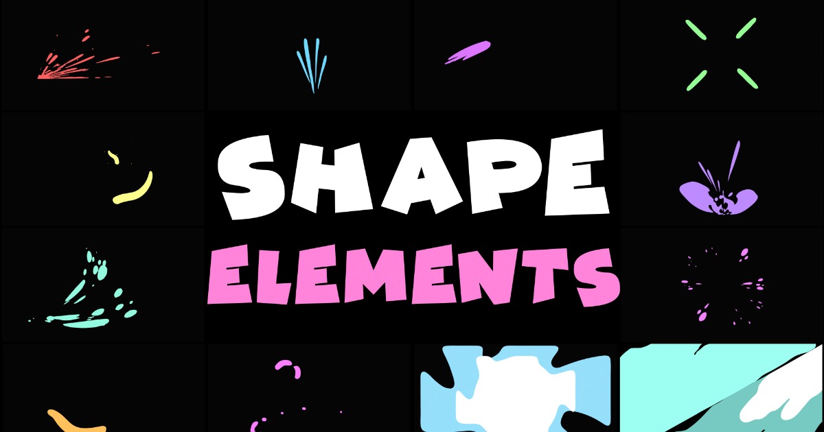Shape Elements (15.03) | 2D Textures & Materials | Unity Asset Store