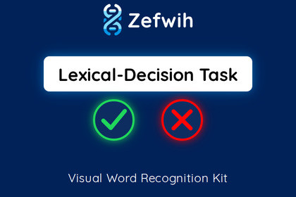 Lexical-Decision Task – Visual Word Recognition Kit