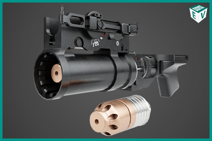 Grenade Launcher 03 Black URP HDRP Textures