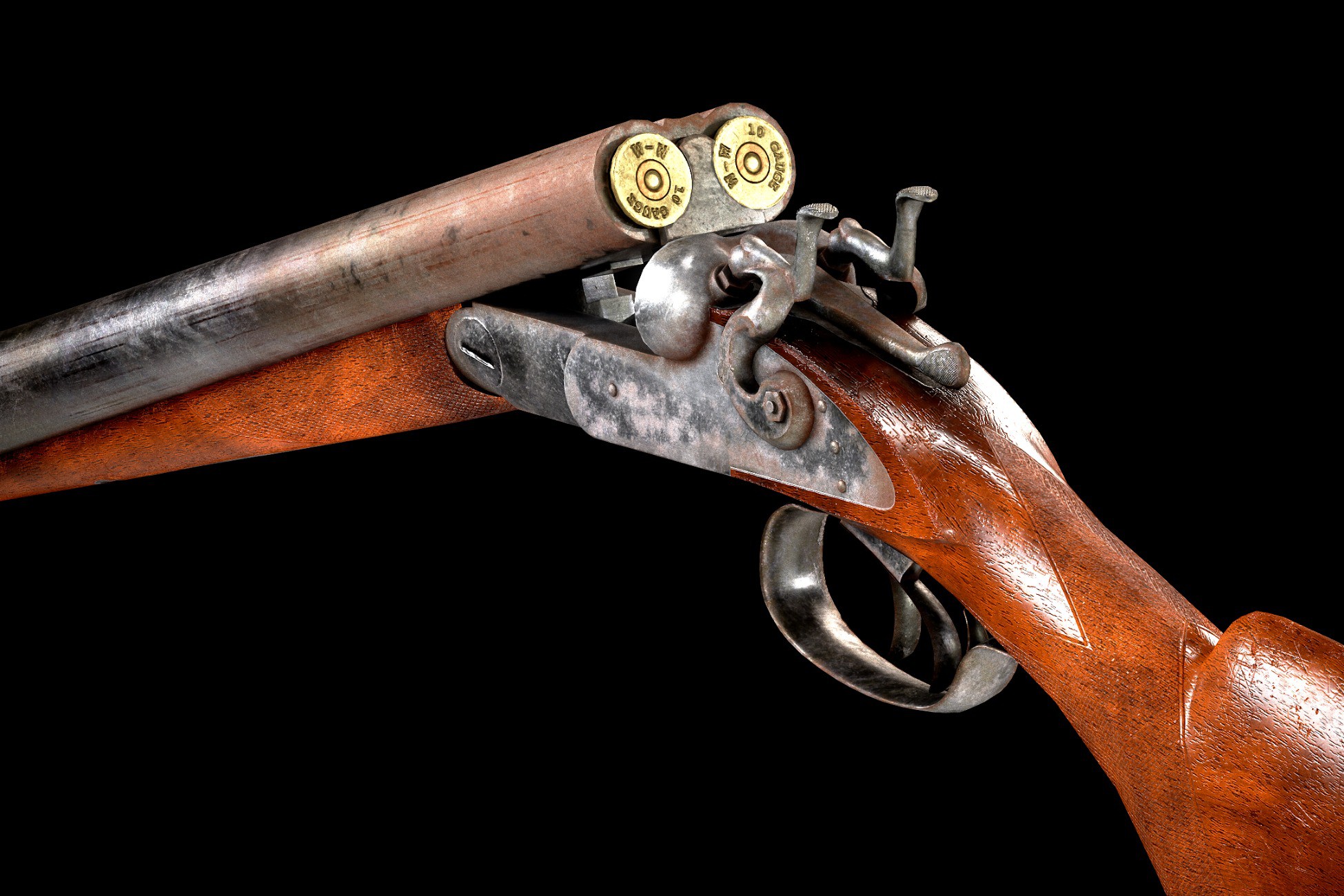 Double Hammer Ride 1878 Double Hammer Shotgun - FPQC | 3D 무기 | Unity Asset Store