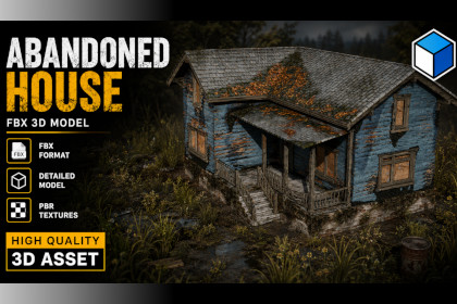 Abandoned House Prop
