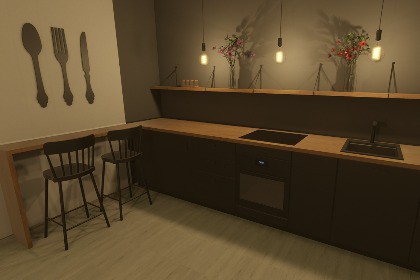 Modern Kitchen - ArchViz HDRP