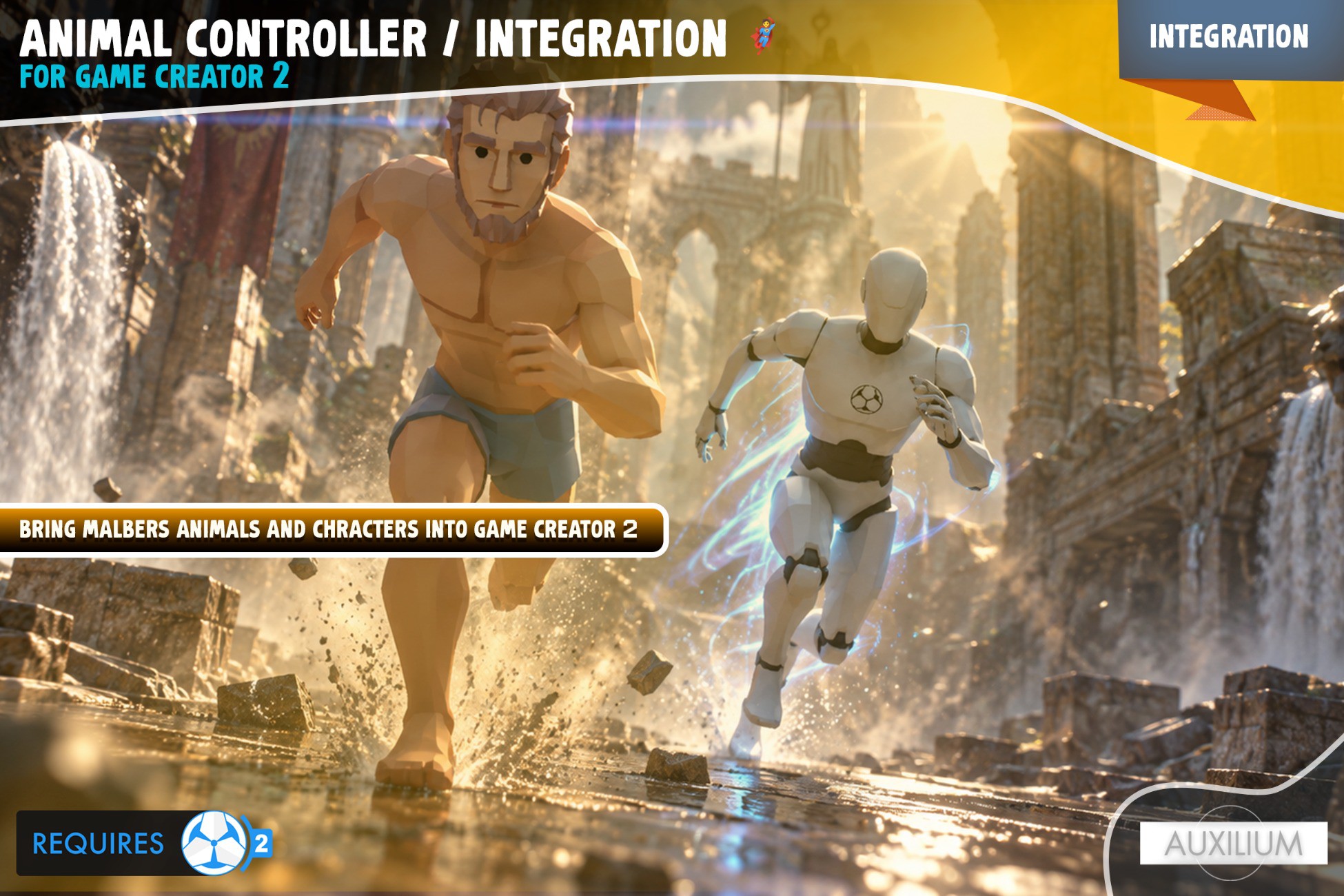 Animal Controller Integration for Game Creator 2