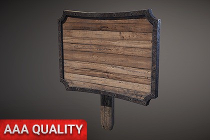 Medieval Signboard