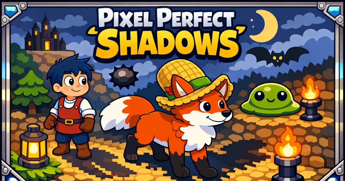 Shadow Asset Pixel Perfect Shadow | 2D Textures & Materials | Unity Asset Store